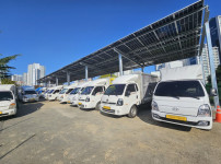 세이브&세이브에너지, 굴지의 물류시설 3곳에 총 310.15kW 규모의 주차장 태양광 시설 시공 완료 기사의 썸네일